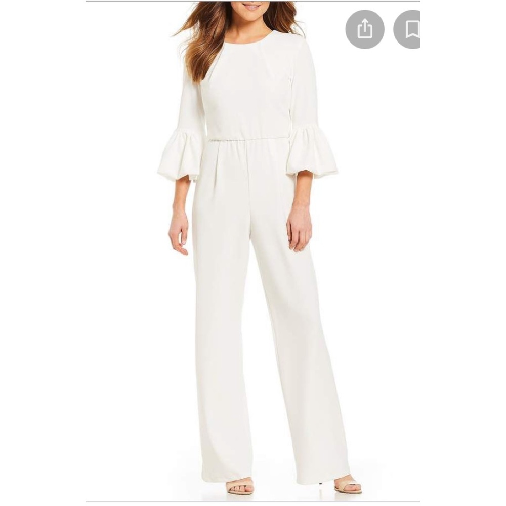 White Marina Jumpsuit (SZ 8)